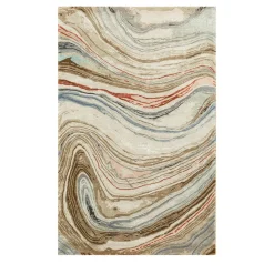 Jaipur Rugs Tappeto Mellow Waves Antique White & Clay trapuntato a mano> Tappeti E Moquette