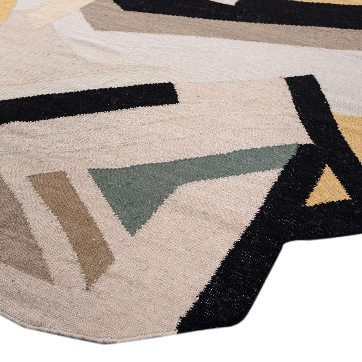 Jaipur Rugs Tappeto Piatto Heritage-Inspired Antique White & Ebony> Tappeti E Moquette