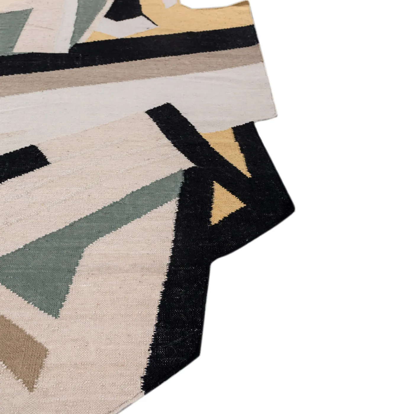 Jaipur Rugs Tappeto Piatto Heritage-Inspired Antique White & Ebony> Tappeti E Moquette