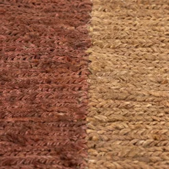 Jaipur Rugs Tappeto Piatto In Jute Terracotta & Gold Brown><noscript><img width=