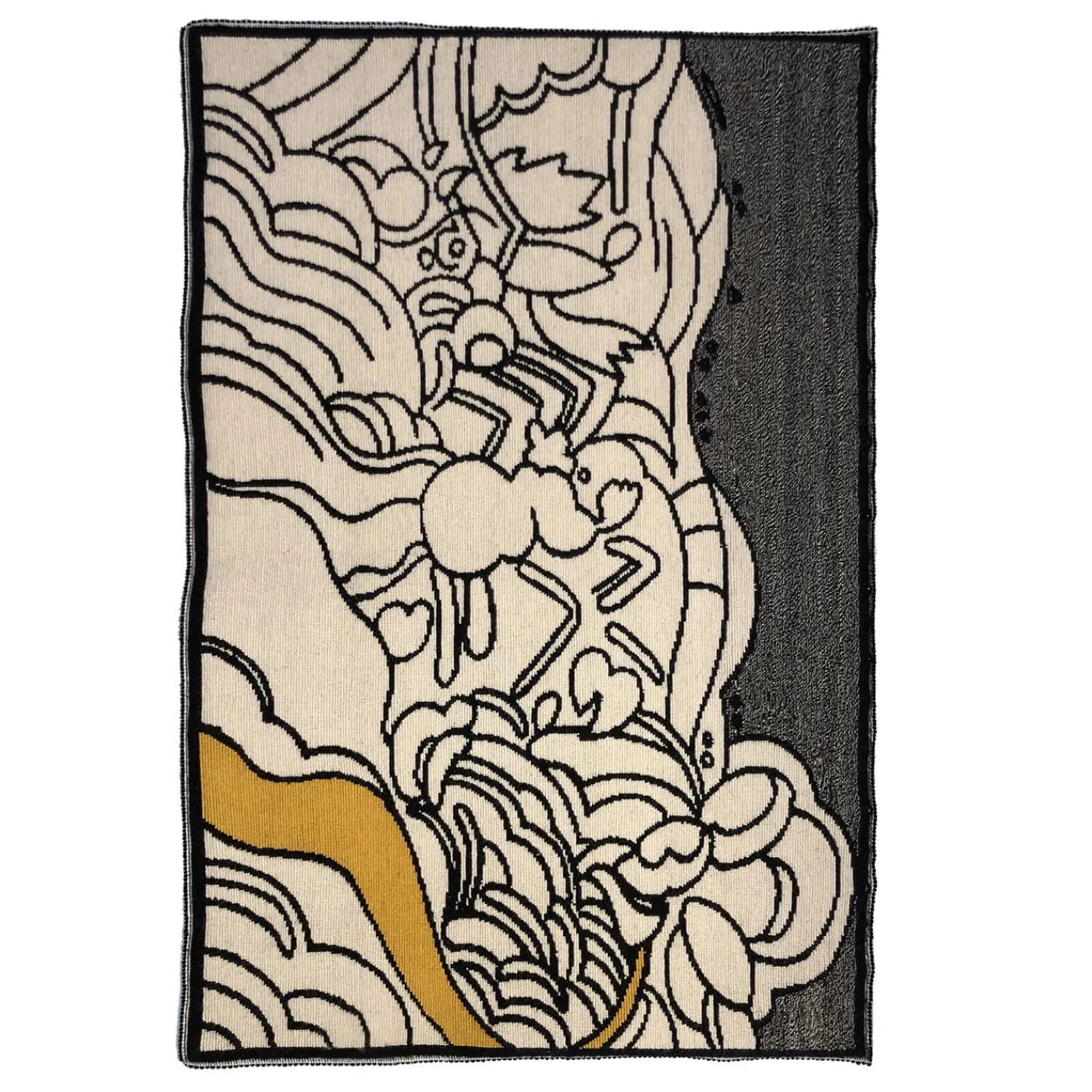 Sartapp Tappeto rettangolare Il Sentiero di Mirò di Gavino Sanna> Tappeti E Moquette