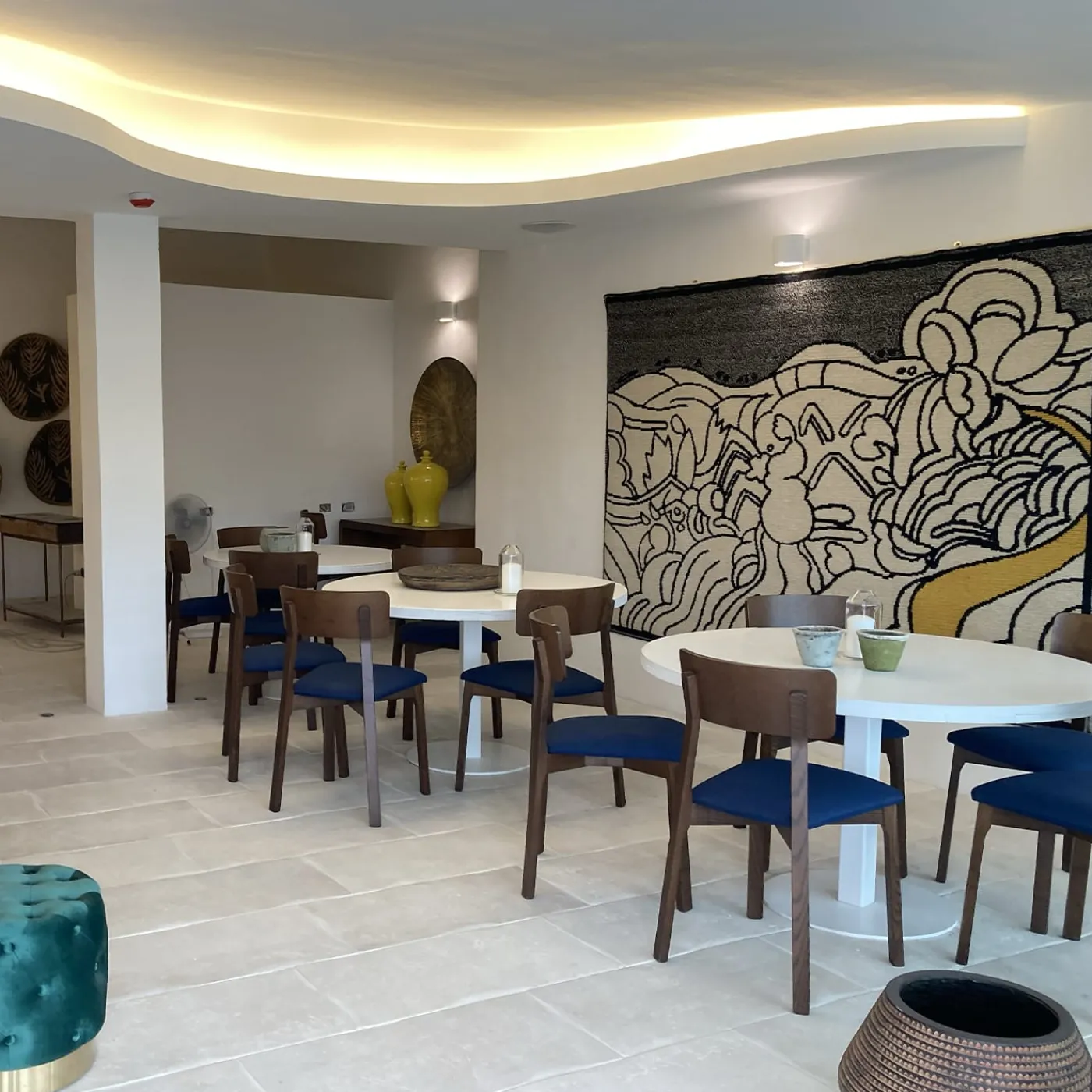 Sartapp Tappeto rettangolare Il Sentiero di Mirò di Gavino Sanna> Tappeti E Moquette