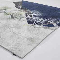 Instabilelab Tappeto rettangolare Matisse con ramo stilizzato><noscript><img width=