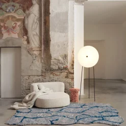 Mohebban Tappeto rettangolare Oceano blu in lana><noscript><img width=