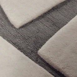 Mohebban Tappeto rotondo Atlas AT03 in lana grigio> Tappeti E Moquette