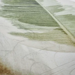 Instabilelab Tappeto rotondo Lucien con grandi foglie esotiche> Tappeti E Moquette