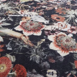 Instabilelab Tappeto rotondo Zaira con motivi floreali esotici e animali #1> Tappeti E Moquette