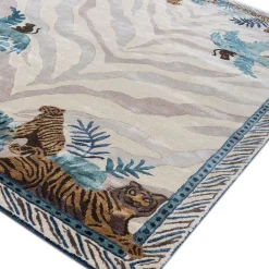Jaipur Rugs Tappeto Safari bianco trapuntato a mano><noscript><img width=