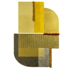 Carpet Edition Tappeto Selce #1 Marcasite Yellow di Studio Salaris> Tappeti E Moquette
