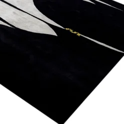 Jaipur Rugs Tappeto Silhouette in ebano e bianco di Keith Pillow da Daaa Haus><noscript><img width=