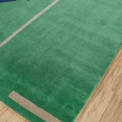 Jaipur Rugs Tappeto Sthir Marine Green Soft Gold annodato a mano><noscript><img width=