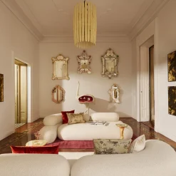 Jaipur Rugs Tappeto Tessuto a Mano Burned Bling Prugna><noscript><img width=