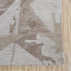 Jaipur Rugs Tappeto Tuftato a Mano Dusky Trajectory Bianco e Bianco Antico><noscript><img width=