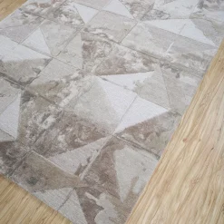 Jaipur Rugs Tappeto Tuftato a Mano Dusky Trajectory Bianco e Bianco Antico><noscript><img width=