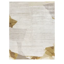 Mohebban Tappeto Untitled N° 892 in Lana e Seta di Bambù Oro> Tappeti E Moquette