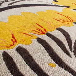 Amini Tappeto Valparaise Yellow Semi Worsted di René Gruau> Tappeti E Moquette