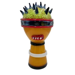 Fornace Mian Testa Mc Antropomorfo Scultura policroma #1> Statuine