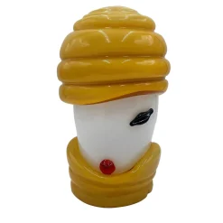 Fornace Mian Testa Mc Scultura antropomorfa femminile policroma #3> Statuine