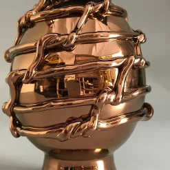 Tuttoattaccato Tiricci Pigna siciliana in bronzo terracotta><noscript><img width=