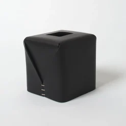 Oscar Maschera Tissue box Regular quadrato nero di> Arredo Bagno