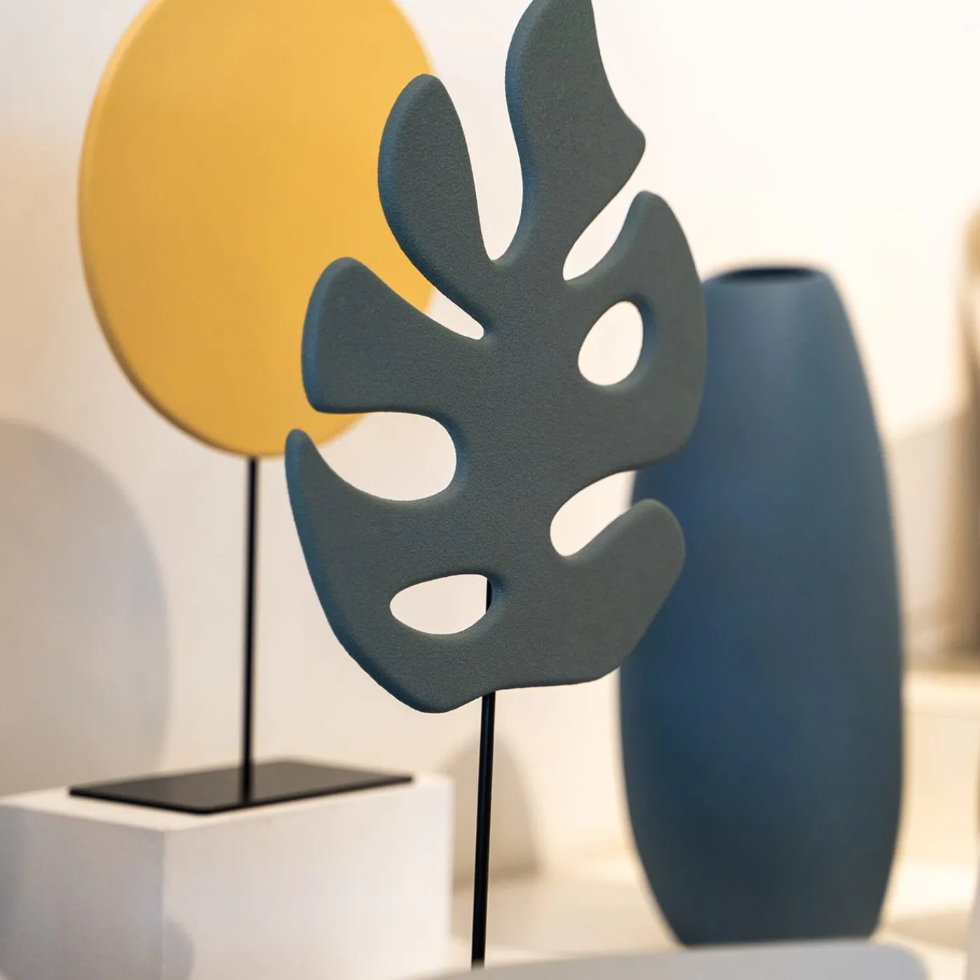 Lineasette Totem Hello Nature Foglia> Statuine