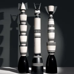 Rometti Totem Il Celebrante #2 di Ugo La Pietra> Sculture Decorative