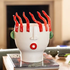 Patrizia Italiano Totuccio Venditore ambulante di peperoni Vaso di testa><noscript><img width=