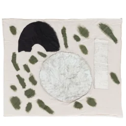 Once Milano Trapunta dipinta a mano Horse and Hill di Faye Toogood> Biancheria Da Letto