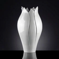 VGnewtrend Tulipano Vaso grande bianco> Vasi Da Fiori