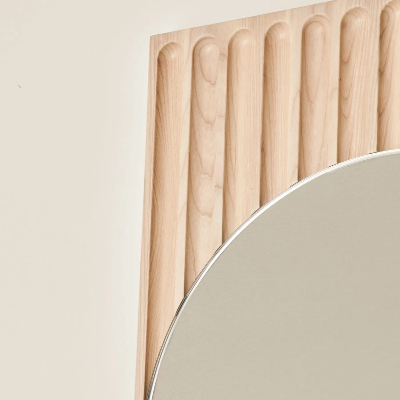 Dale Italia Tutto Sesto Specchio rettangolare in frassino naturale> Specchi Da Terra