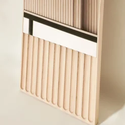 Dale Italia Tutto Sesto Specchio rettangolare in frassino naturale><noscript><img width=