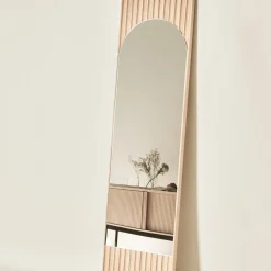 Dale Italia Tutto Sesto Specchio rettangolare in frassino naturale><noscript><img width=