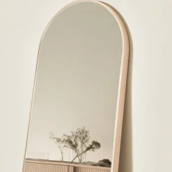 Dale Italia Tutto Sesto Specchio rotondo in frassino naturale><noscript><img width=