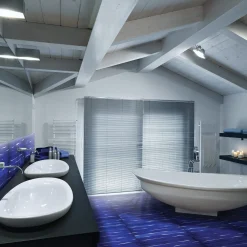 Arcea Handmade Design Unito Square Blue Tile><noscript><img width=