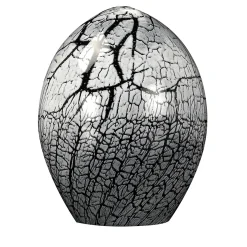 VGnewtrend Uovo bianco di cristallo> Sculture Decorative