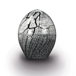 VGnewtrend Uovo bianco di cristallo> Sculture Decorative