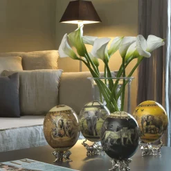 Greggio Uovo da collezione Masini - Collezione Savana> Sculture Decorative