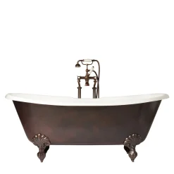 Devon&Devon Vasca da bagno Admiral Copper Effect> Lavabi E Vasche Da Bagno