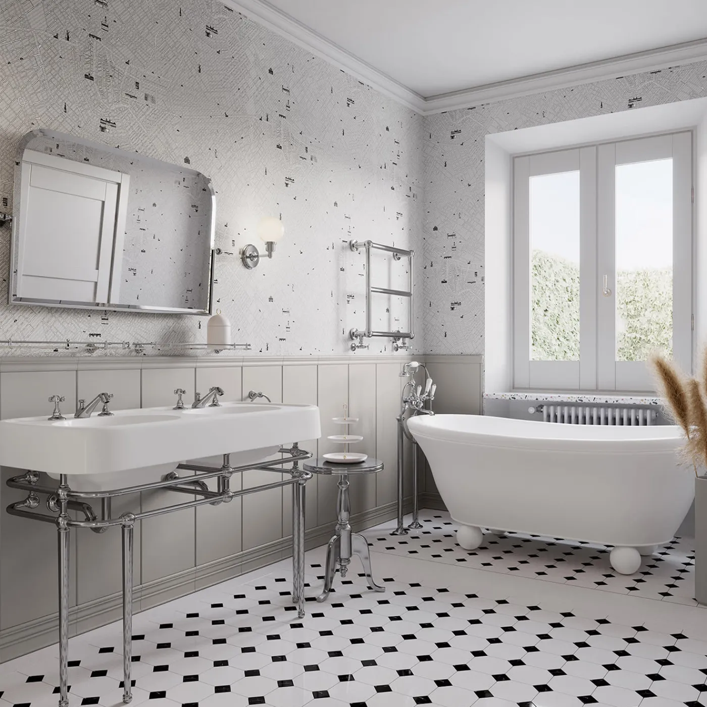 Devon&Devon Vasca da bagno Aurora Bijoux White> Lavabi E Vasche Da Bagno