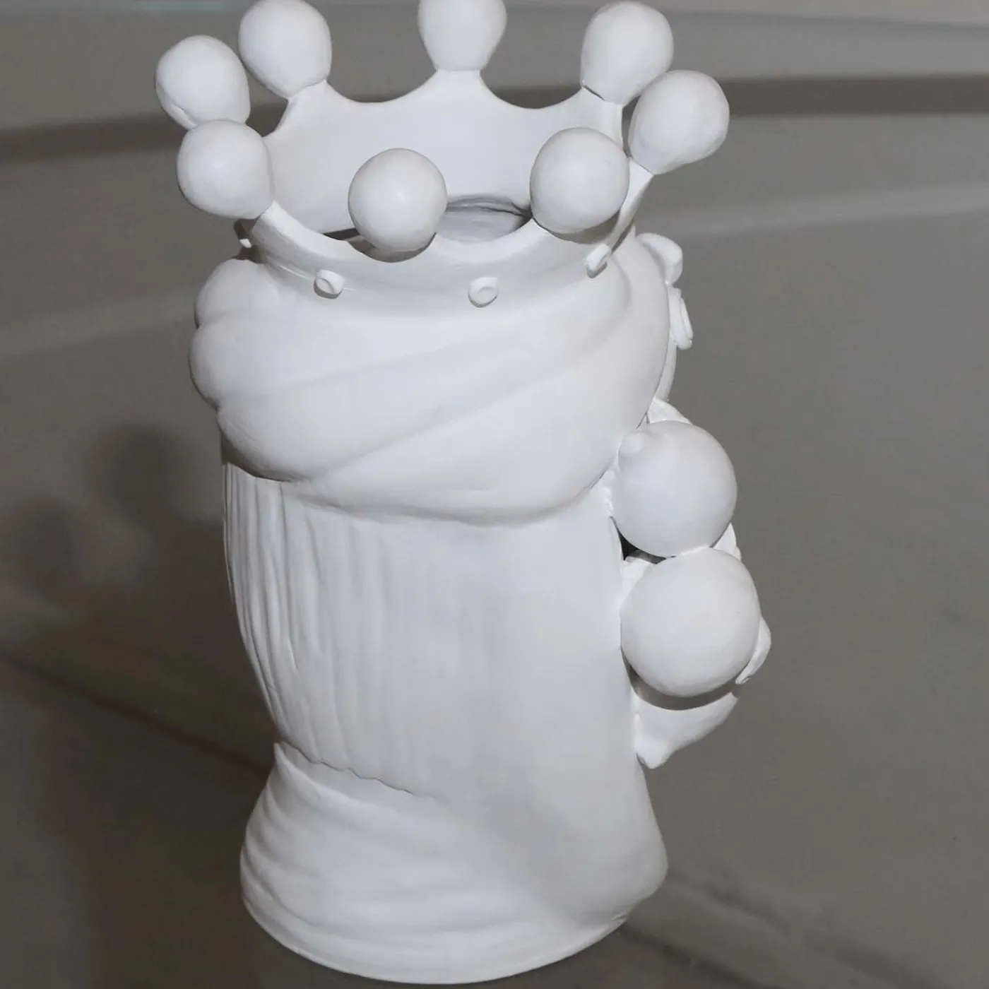 Stefania Boemi Vaso a testa Donna Carmela> Vasi Figurativi