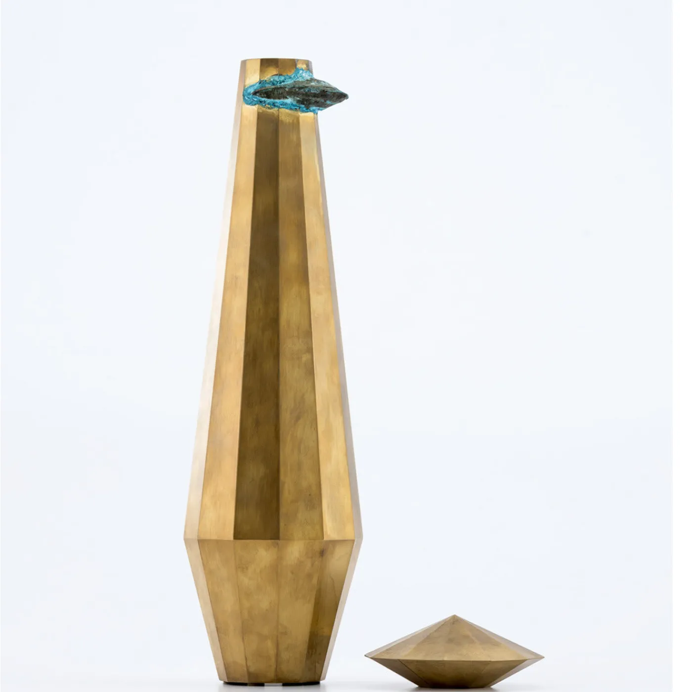 Gio Minelli Vaso ad altezza di taglio> Vasi Con Coperchio