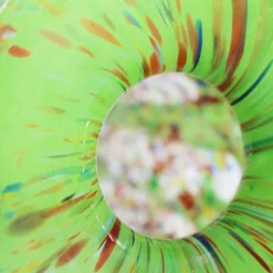 Madeforsoul Vaso ad anfora in vetro di Murano verde><noscript><img width=