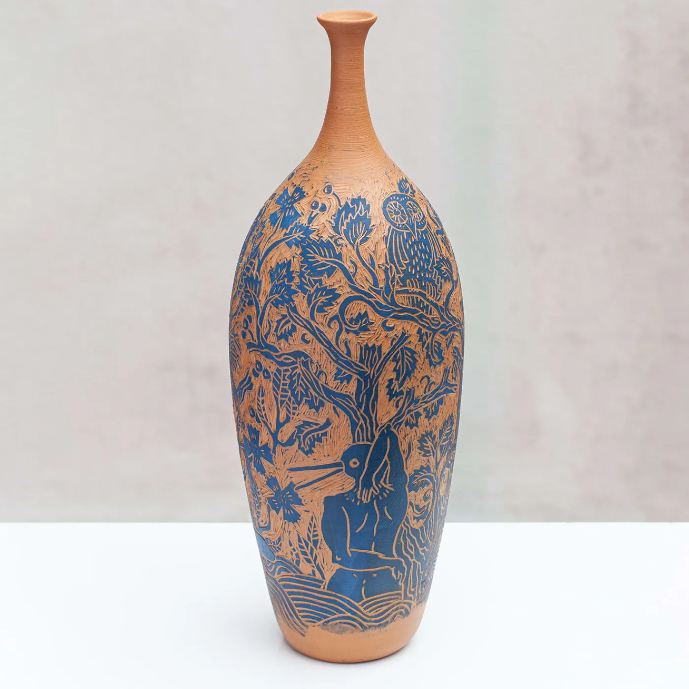 Clara Holt Vaso Aironi Heron di e Chiara Zoppei> Bottiglie Decorative