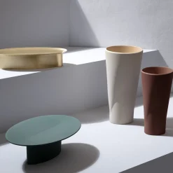 Paola C Vaso alto beige Chamelea> Vasi Da Fiori