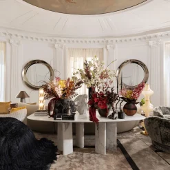 Fornace Mian Vaso alto Giano in ametista e oro><noscript><img width=