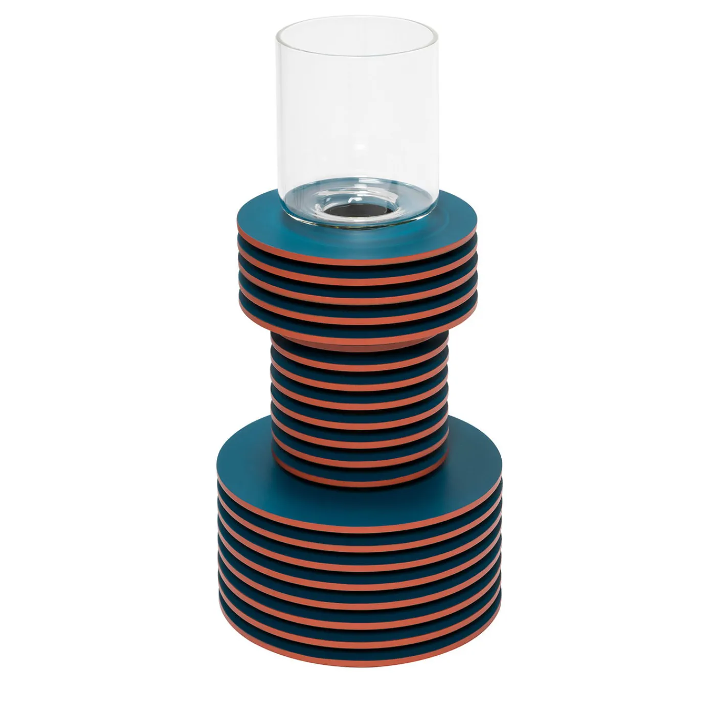 Rudi Vaso alto in velluto bicolore> Vasi Da Fiori