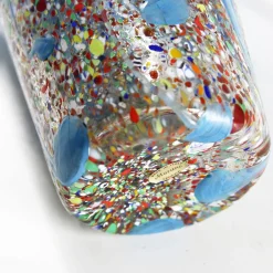 Madeforsoul Vaso Anfora in Vetro di Murano Azzurro><noscript><img width=