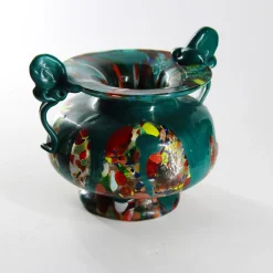 Madeforsoul Vaso Anfora in Vetro di Murano Ametista e Verde><noscript><img width=