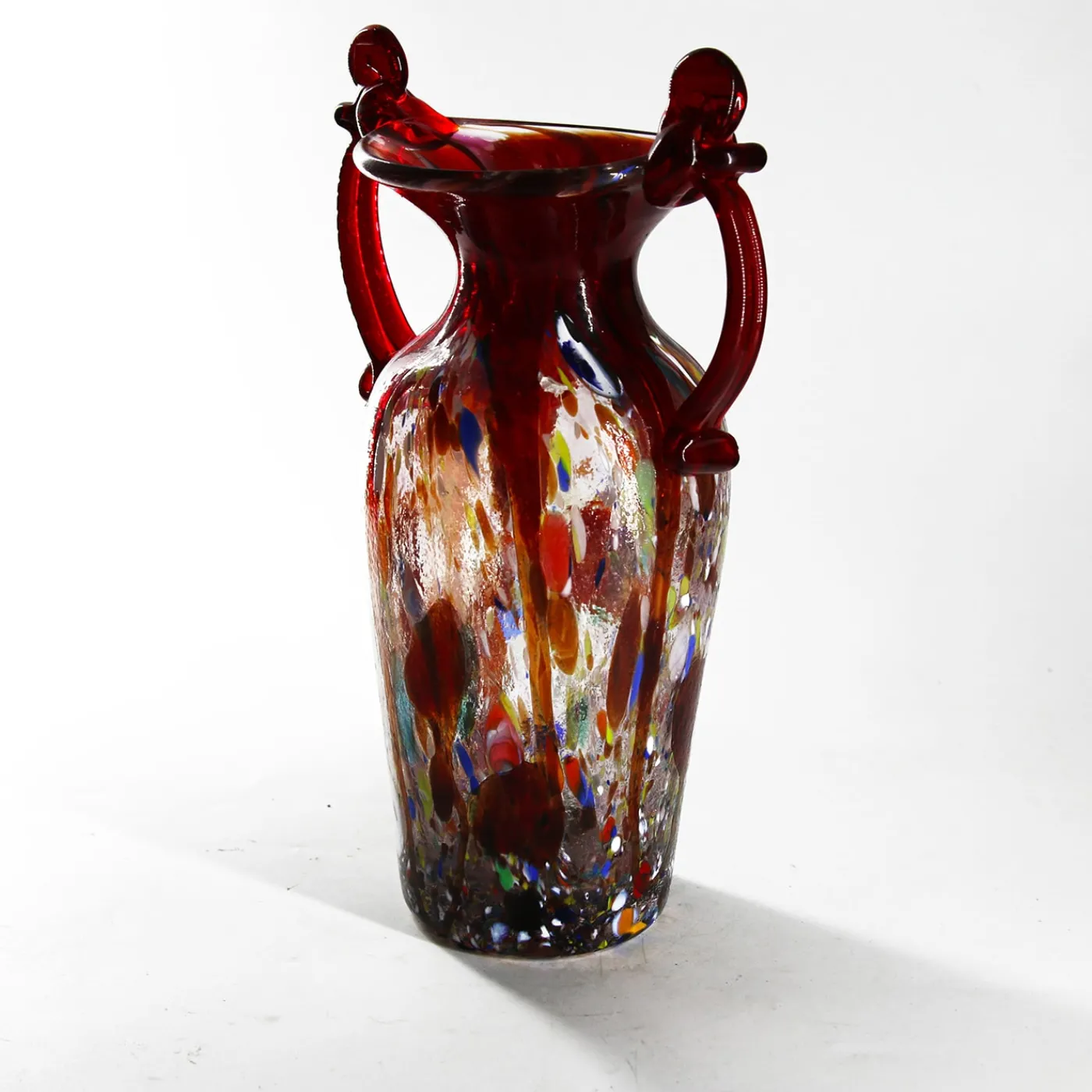 Madeforsoul Vaso Anfora in Vetro di Murano Rosso> Anfore