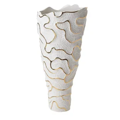 Fos Ceramiche Vaso Atlas Gold> Vasi Decorativi